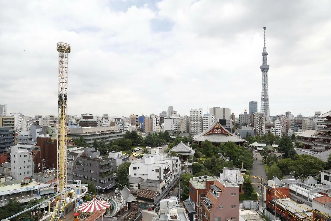 Отель Onyado Nono Asakusa Natural Hot Spring Токио